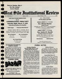 West Side Institutional Review Vol. XXXVI No. 07