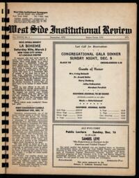 West Side Institutional Review Vol. XXXVII No. 04