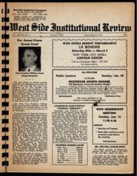 West Side Institutional Review Vol. XXXVII No. 05