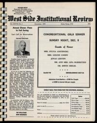 West Side Institutional Review Vol. XXXVIII No. 04