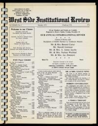 West Side Institutional Review Vol. XXXIX No. 02