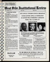 West Side Institutional Review Vol. XXXIX No. 08