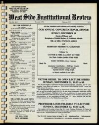 West Side Institutional Review Vol. XL No. 03