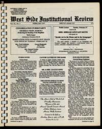 West Side Institutional Review Vol. XL No. 05
