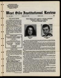 West Side Institutional Review Vol. XLI No. 05
