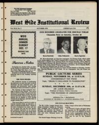 West Side Institutional Review Vol. XLII No. 02