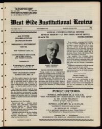 West Side Institutional Review Vol. XLII No. 04