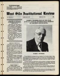 West Side Institutional Review Vol. XLII No. 05