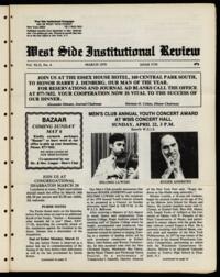 West Side Institutional Review Vol. XLII No. 06
