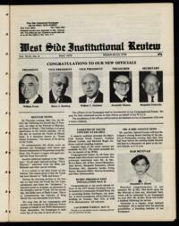 West Side Institutional Review Vol. XLII No. 08