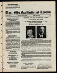West Side Institutional Review Vol. XLIII No. 04