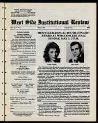 West Side Institutional Review Vol. XLIV No. 06