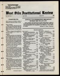 West Side Institutional Review Vol. XLIV No. 07
