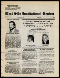 West Side Institutional Review Vol. XLV No. 01