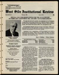 West Side Institutional Review Vol. XLV No. 05