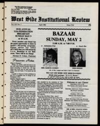 West Side Institutional Review Vol. XLV No. 07