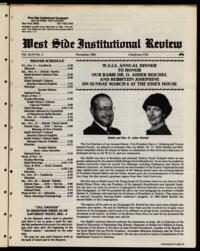 West Side Institutional Review Vol. XLVI No. 03