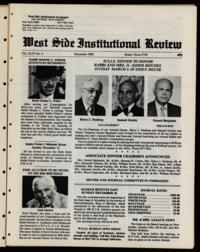West Side Institutional Review Vol. XLVI No. 04