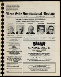West Side Institutional Review Vol. XLVII No. 03