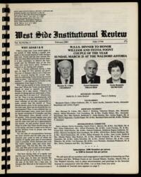 West Side Institutional Review Vol. XLVII No. 05