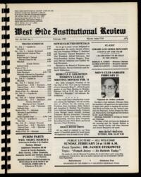 West Side Institutional Review Vol. XLVIII No. 05