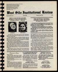 West Side Institutional Review Vol. XLVIII No. 07