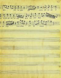 Cantorial Recitatives, manuscript 108
